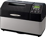 Zojirushi Home Bakery Supreme 2-Pound-Loaf Breadmaker with 10 Pre-programmed Settings, 3 Crust Shades