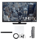 Samsung UN48JU6400 48-Inch 4K TV with Home Theater Bundle