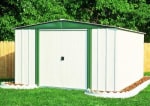 Arrow Hamlet HM 8 by 6-Feet Steel Storage Shed