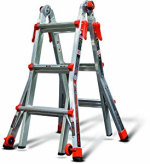 Little Giant Ladder Systems 15413-001 Velocity 300-Pound 13-Feet Duty Rating Multi-Use Ladder