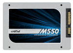 Crucial CT256M550SSD1 M550 256GB SATA 2.5 inch 7mm (with 9.5mm adapter) Internal Solid State Drive