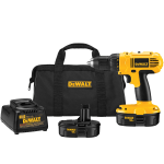 DEWALT DC970K-2 18-Volt Drill/Driver Kit with High Performance Motor