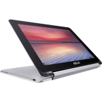 Asus 90NL0971-M00090 Flip 2-in-1 Touch 10.1″ Chromebook, 1.8Ghz Rockchip Quad Core, 2GB RAM, 16GB SSD