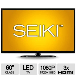 Seiki SE60GY24 60 inch 1080p LED LCD HDTV with 3 HDMI, 3000:1 Contrast Ratio