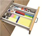 Ideaworks Snap Fit Drawer Dividers, Keeps Items Organized