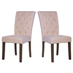 Merax Dining Chair with Wood Legs, Set of 2