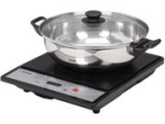 TATUNG TICT-1502MW 1500 Watts Portable Induction Cooktop with Stainless Steel Pot