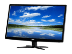 Acer G246HLAbd Black 24 inch 1080p Widescreen LED Monitor with 100,000,000:1 Contrast Ratio, 5ms Response Time