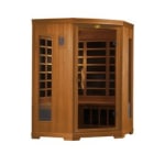 Dynamic Infrared Torino 3 Person Corner FAR Infrared Sauna