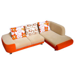 A+ Child Supply Blossom Corner Kids Sofa Set