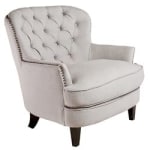 NFusion Jerome Diamond Tufted Club Chair