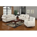 Wildon Home Vintage Capetown Linen Blend Living Room Set