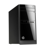 HP 110-210 Desktop Computer With AMD A4 Quad-Core, 4GB RAM, 500GB HDD