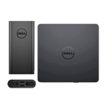 Dell External USB Slim DVD+/-RW Optical Drive and Power Companion (18000 mAh)
