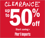 pier1.com : Clearance Sale up to 50% off