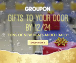 Gifts to Your Door by 12/24 at Groupon