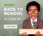 Back to School Sale at Groupon