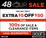 Sears.com : 48 Hours Sale and Values