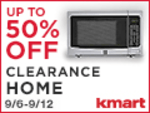 Up to 50% off Home Clearance Sale at Kmart