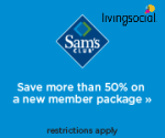 Get $25 for a 1-Year Sam’s Club Savings Membership + $10 e-Gift Card + $100 in Additional Savings