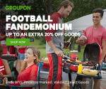 Get an Extra 20% off Select Goods at Groupon