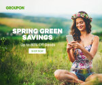 Spring on the Deals Sale at Groupon