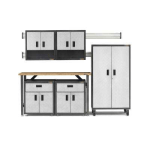 Gladiator 11 Piece Garage Cabinet and Wall Storage System