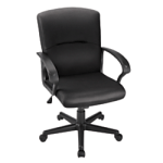 Mid-Back Fabric Task Chair with Ajustable Tilt Tension Control