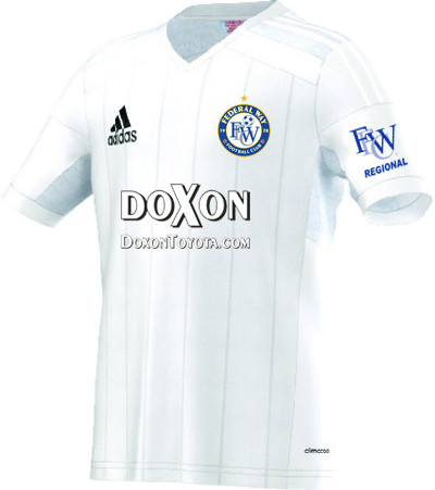 federal way football club white jersey