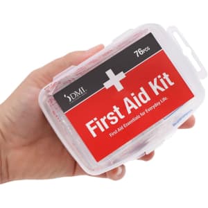 DMI 76-Piece First-Aid Kit for $4 DMI 76-Piece First-Aid Kit for $4