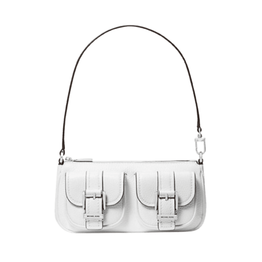 Michael Michael Kors Zoe Small Pebbled Leather Pochette: $47 Michael Michael Kors Zoe Small Pebbled Leather Pochette: $47