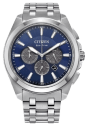 Citizen Men's Eco-Drive Chronograph Classic Stainless Steel Bracelet Watch for $297 + free shipping
