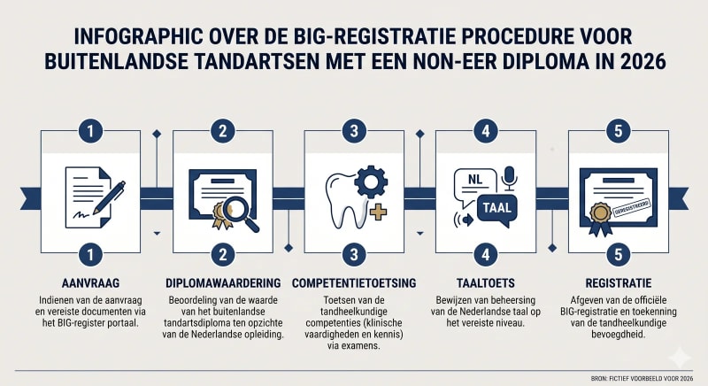 BIG-registratie als tandarts met een buitenlands diploma: De complete gids (2026)
