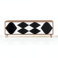 Wittmann Antigua Cabinet low white