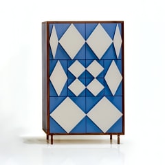 Wittmann Antigua Cabinet high blue