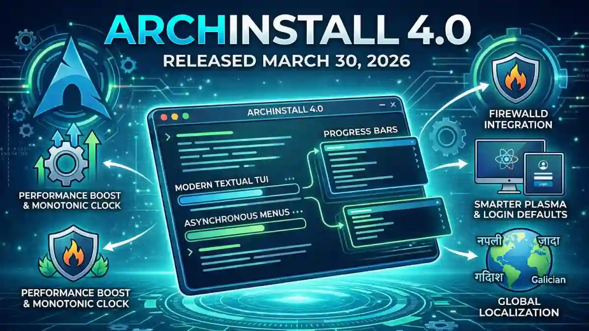 Archinstall 4.0 Released: Modern TUI, Enhanced Security, and Smooth Arch Linux Setup