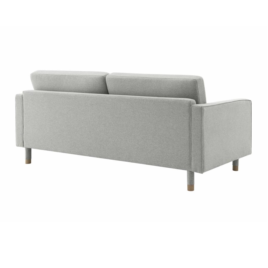 Canapé 3 places scandinave en tissu gris