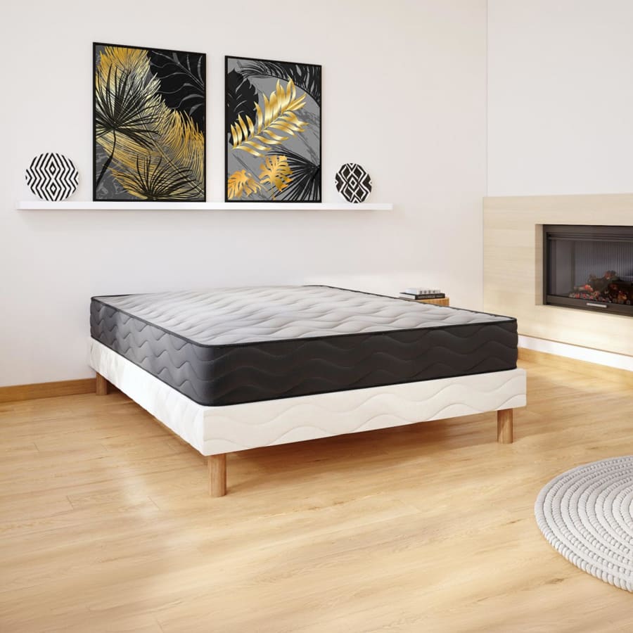 Ensemble sommier + matelas 20 cm 140x190