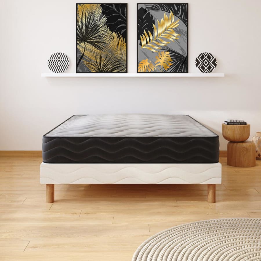 Ensemble sommier + matelas 20 cm 140x190