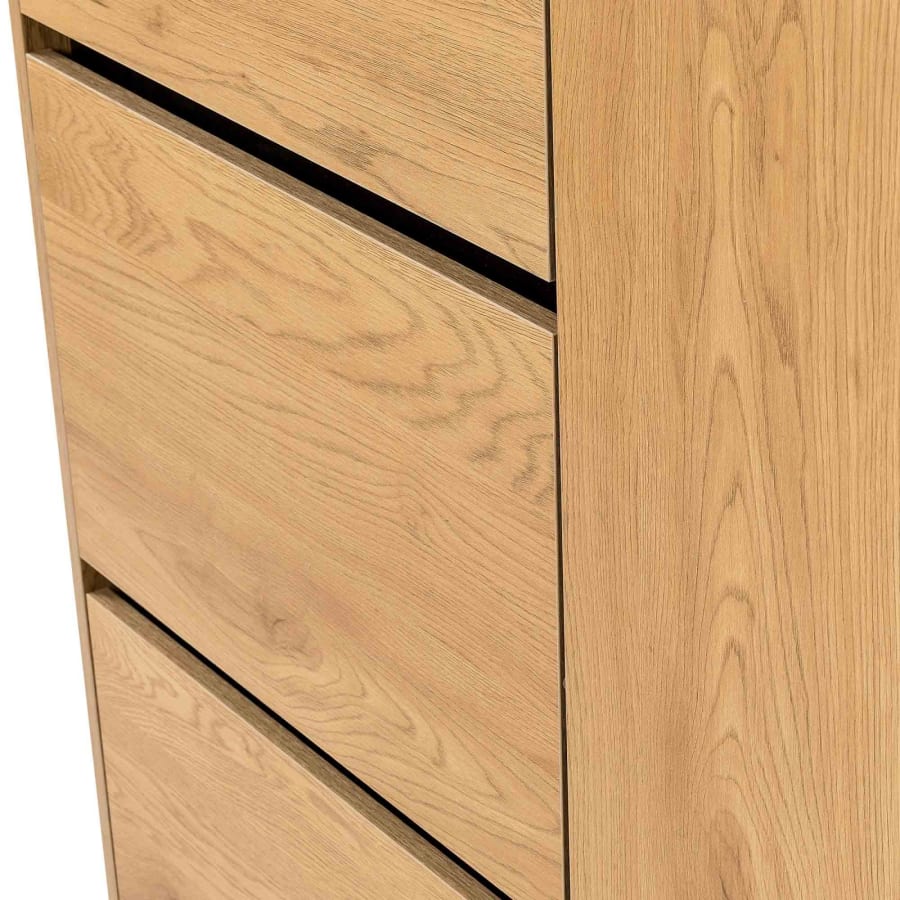 Meuble à chaussures avec 3 tiroirs et 1 porte