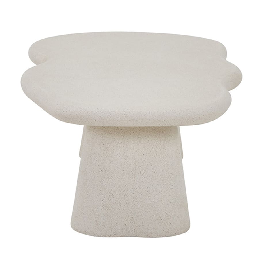 Table basse couleur ciment 130 cm