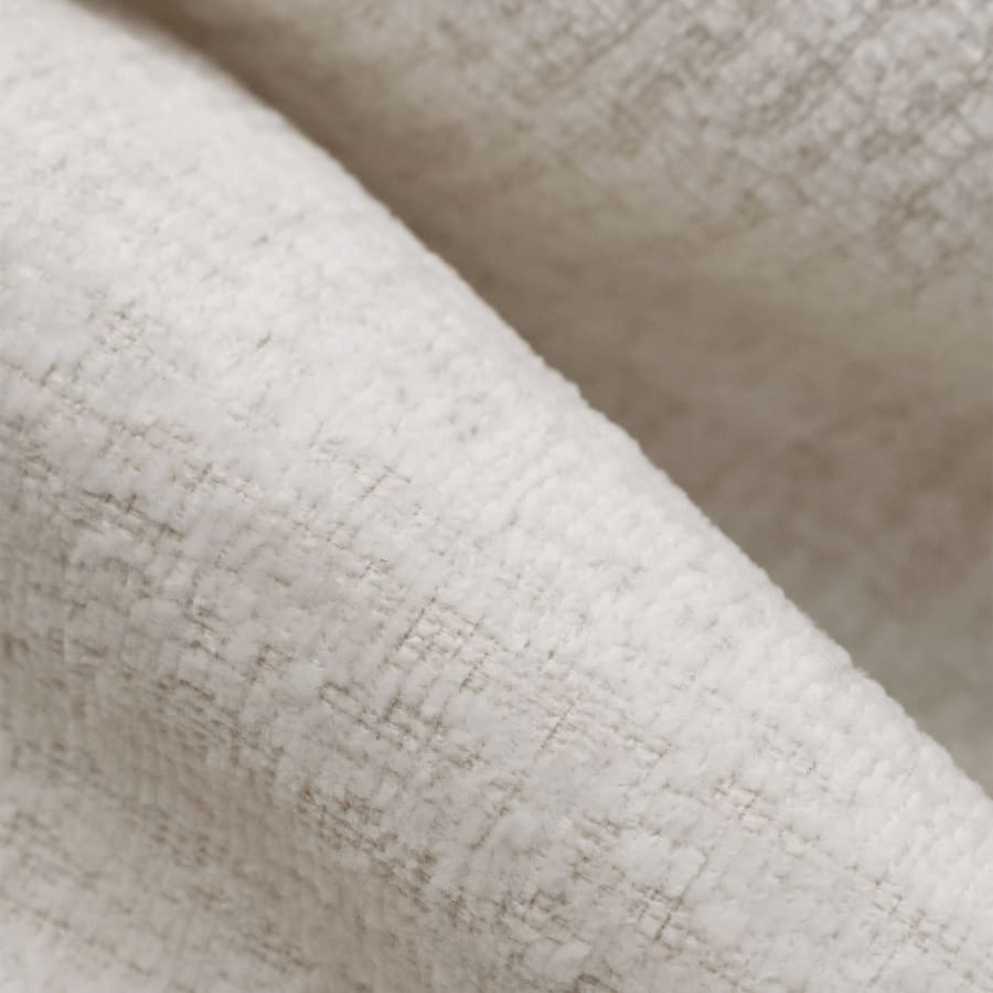 Canapé d'angle en tissu taupe - Angle gauche