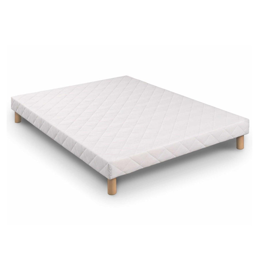 Ensemble sommier tapissier + Matelas mousse 180 x 200 cm