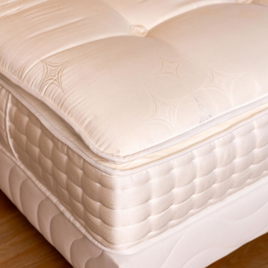 Matelas ressorts ensachés et mémoire de forme 140x190 cm