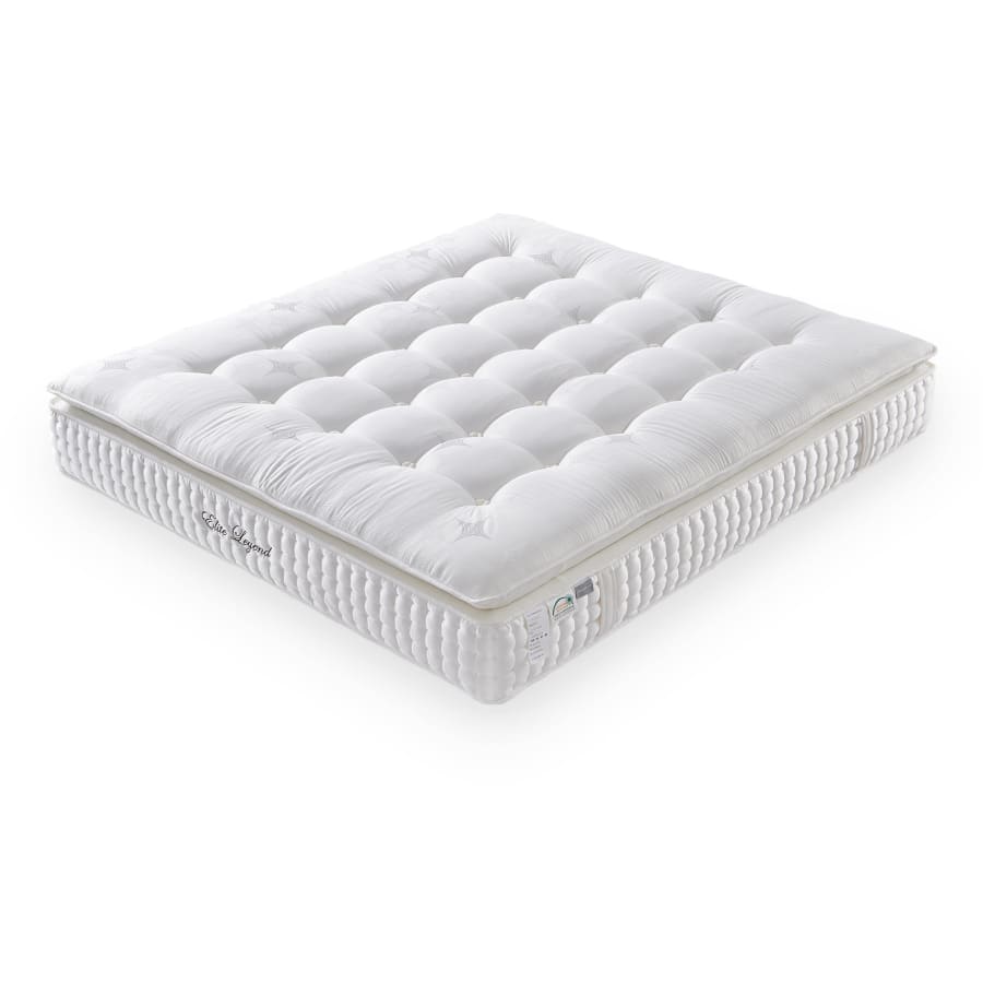Matelas ressorts ensach&eacute;s et m&eacute;moire de forme 180x200 cm