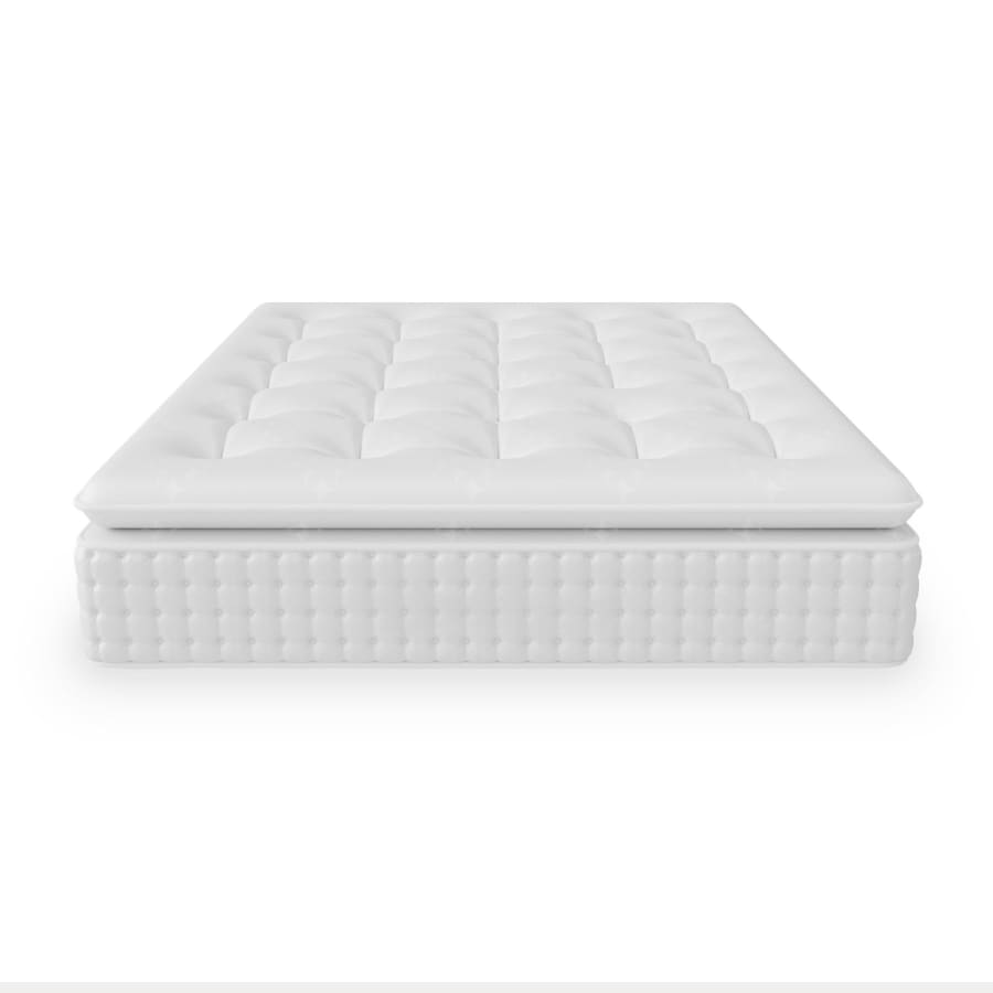 Matelas ressorts ensach&eacute;s et m&eacute;moire de forme 180x200 cm