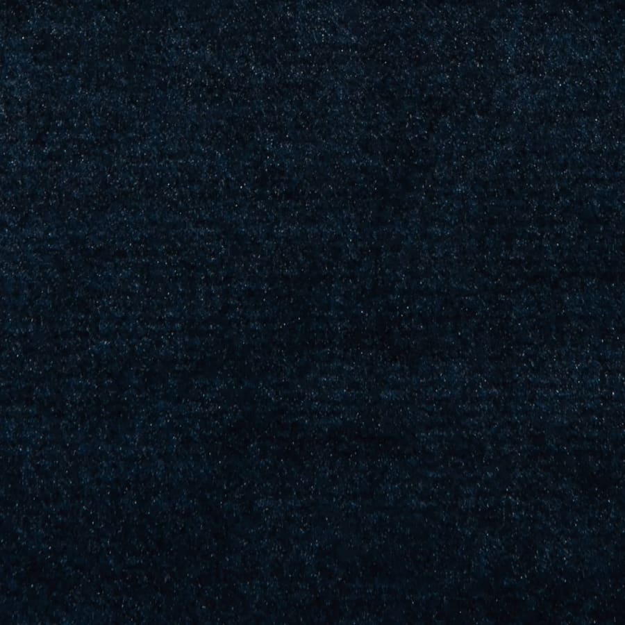 Lit boxspring 180x200 avec coffre de rangement en velours bleu fonc&eacute; MATEO