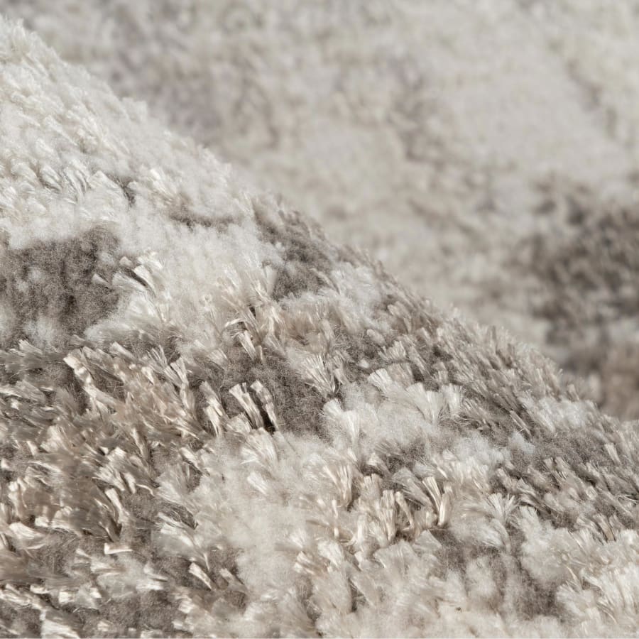 Tapis oriental en tissu beige - 120x170 cm