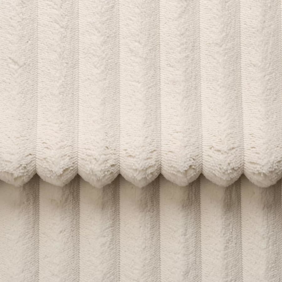 Canap&eacute; 3 places convertible avec coffre velours gros c&ocirc;tel&eacute; beige