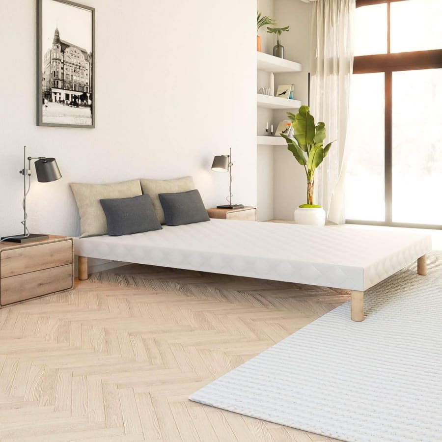 Sommier 140x190 + 4 pieds